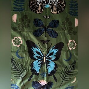 Ruby Star Society Sarah Watts Tiger Fly Panel Moth Moon Green Blue Gold